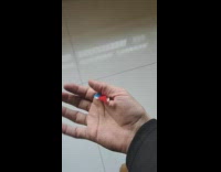 Piece of Wrapper Stays Stuck to Hand 