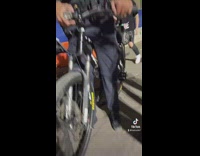 Woman flirts with hot cop 