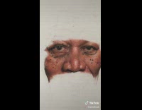 Artist draws Morgan Freeman 