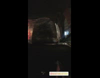 Uber driver has saran wrap barrier 