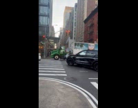 Collab WINY - Air released from green truck in accident Part 2