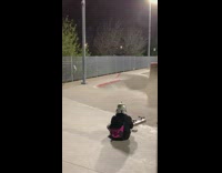 BitchMP - Skateboard helmet golf hit fail