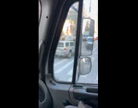 Food trailer breaks down at intersection