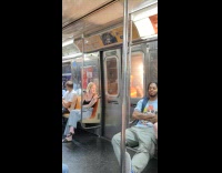 Collab Subway Creatures - Subway maintenance workers outside subway train