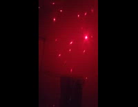 Laser pointed at diamond ring and shines