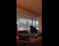 Guy prepares party no one showed up