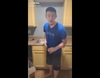 Guy roasts girlfriend after getting called out for drinking 