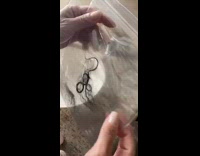 Mom keeps hair in ziploc for DNA 