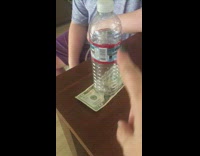 Collab BitchMP - 20 dollar bill under water bottle