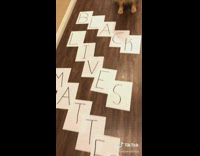 Brown dog red bandana black lives matter 