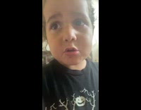 Little girl tries to pronounce nerds candy