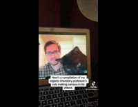 Compilation of cat in professors online classes 