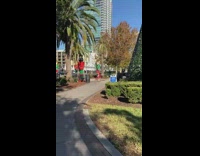 Woman dance red robe large nutcracker statues