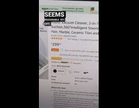 Guy buys cheap robot vacuum and it is small 