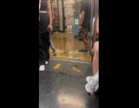 Collab WINY - Flooding inside subway station