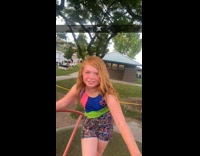 Kid barks at the playground 