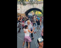 Collab ClipsIG - People Happily Dance and Jump in Public Compilation