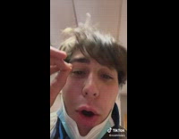 Guy says he hates everyone in school hallway 