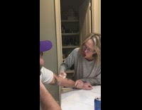 Collab BitchMP - Mom tries to wipe off guy tattoo