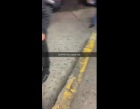 cigarette on blue bike outside store