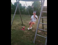 Shark hat guy breaks wood swing fail 