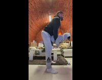 Man Carries Midget Friend then Runs Midair