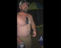 Guy gets middle of chest waxed