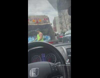 Woman films sanitation worker she finds attractive 