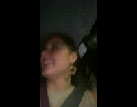 Woman recording herself drunk talking to her lyft driver 