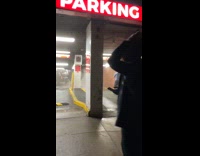 Water Leaks as Van Hits Water Line