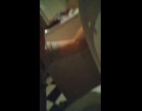 Guy sticks head in toilet flushes it