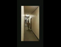 Collab SendItSociety - Blue helmet guy runs into door hallway 