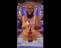 Yellow polka dot dress guy family feud 