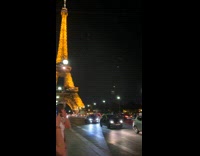 Collab IITW - Fashionable Lady Poses on Middle of Street