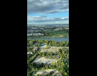 View from top of tower Vienna Austria