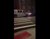 Collab WINY - Delivery truck repeatedly bumps car in front