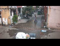 Collab DailyDoseOfInternet - Water tank from terrace falls on woman