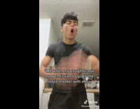 Guy tiktok video sped up black shirt daughter movies 