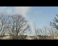 Drone fly 1000 feet Canada town ocean