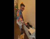 Guys turn apartment into music festival rave 