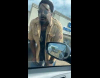 Man yells at woman steal parking spot