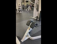 Man Lifts One Side of Barbell Weirdly