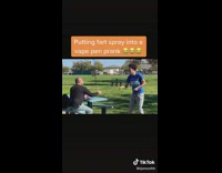 Guy pranks with fart vape pen 