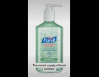 Everyone rush to buy hand sanitizer 