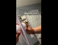 Egg on the back of the paper but still reflects on the mirror