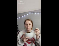 Collab BitchMP - Black cat reaches for some cereal 