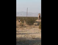 Two guys pose rock white shirt girl 