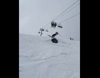 Collab scorpionmasters - Ski backflip fail