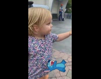 Little girl cant pronounce stitch 