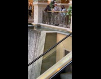 Woman poses in light blue blazer 